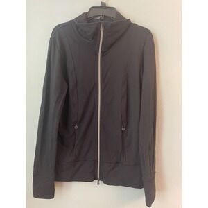 Lululemon Define Jacket Womens Full Zip Pockets Activewear Yoga Size L - read